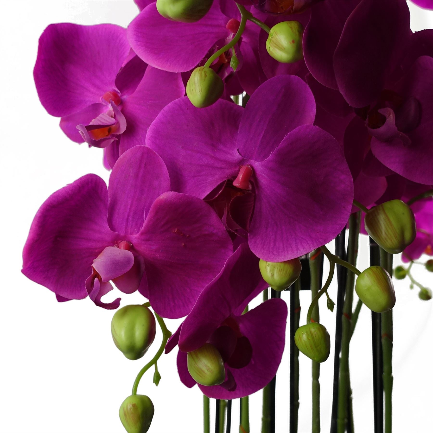 150cm Giant Purple Orchid Plant Artificial 189 flowers REAL TOUCH – image 3