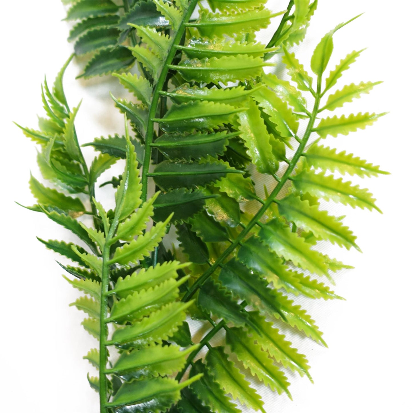 50cm Artificial Fern Spray Stem Spring Green – image 3