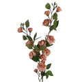 90cm Artificial Pink Rose Stem