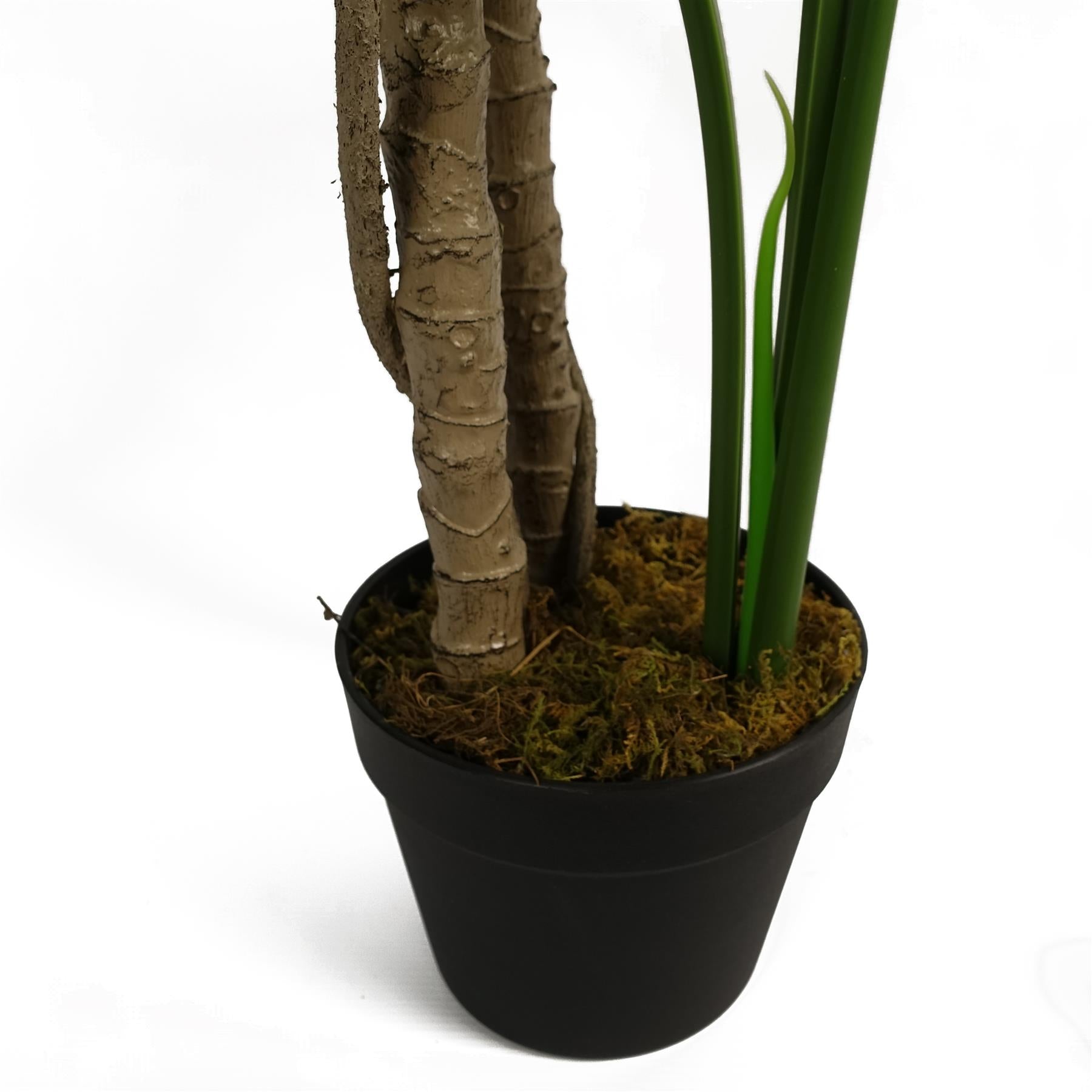 Luxury Monstera Plant Black Pot 150cm Artificial – image 4