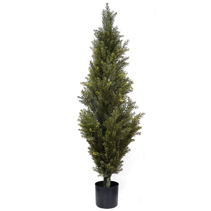 120cm Artificial Natural Look Cedar Cypress Tree – image 3