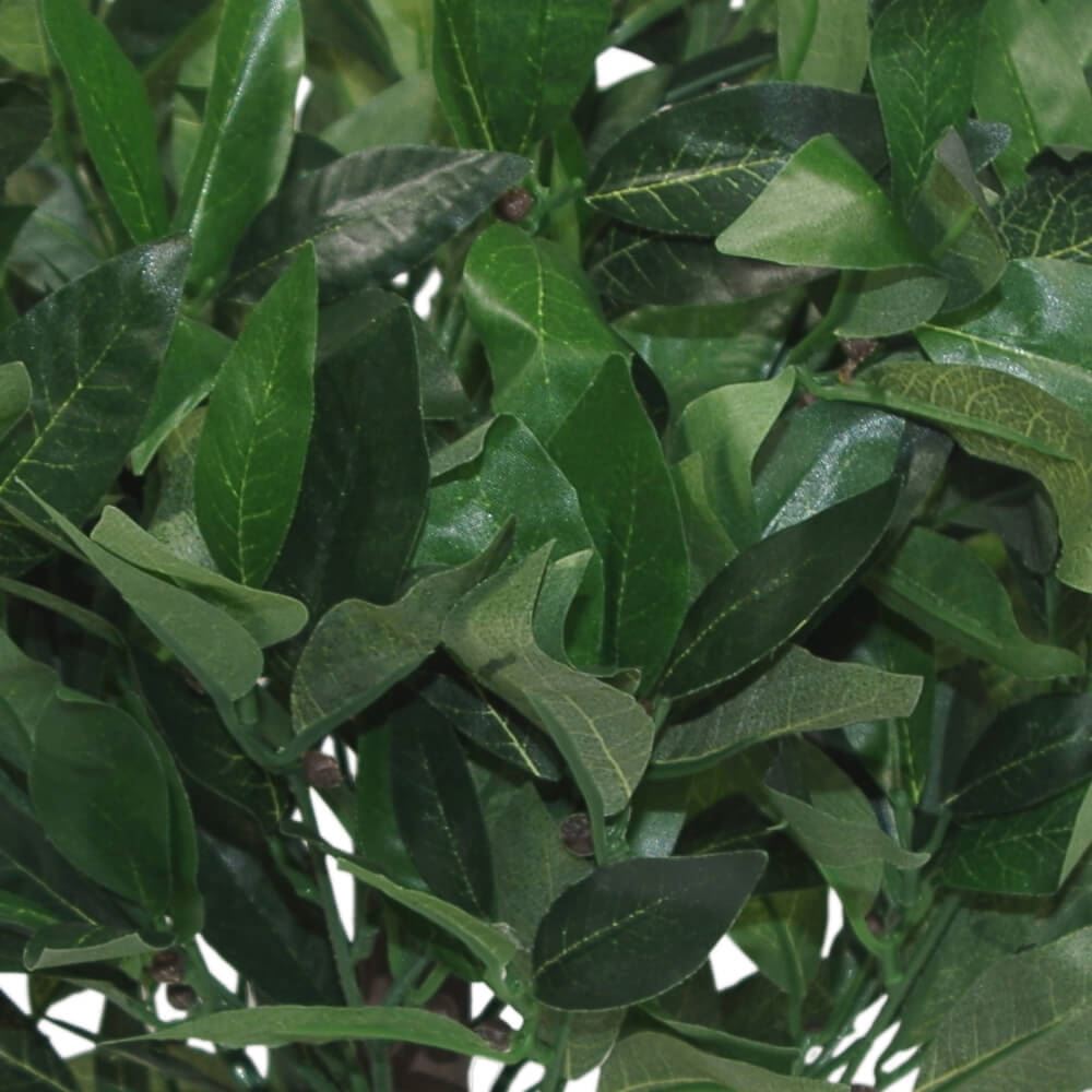 Pair of 50cm Dwarf Artificial Bay Trees Laurel Topiary Bushes – image 3