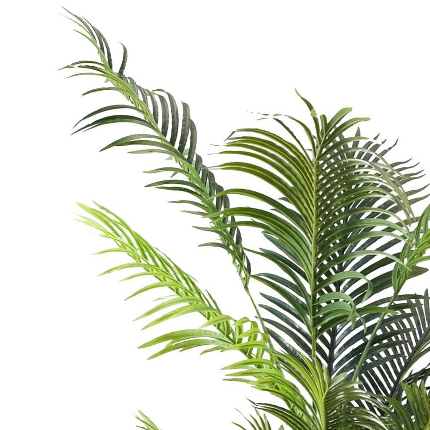 160cm Artificial Palm Tree in White Pot – image 2