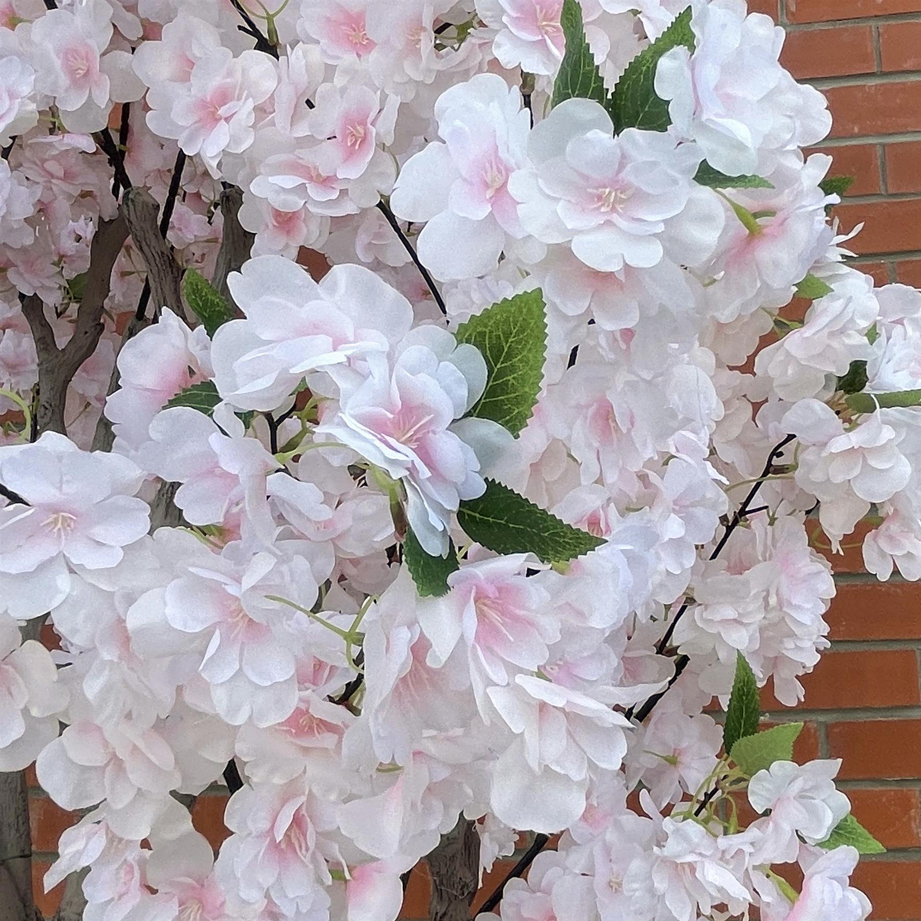 Artificial 260cm XXL Cherry Blossom Tree with Decorative Planter – image 4