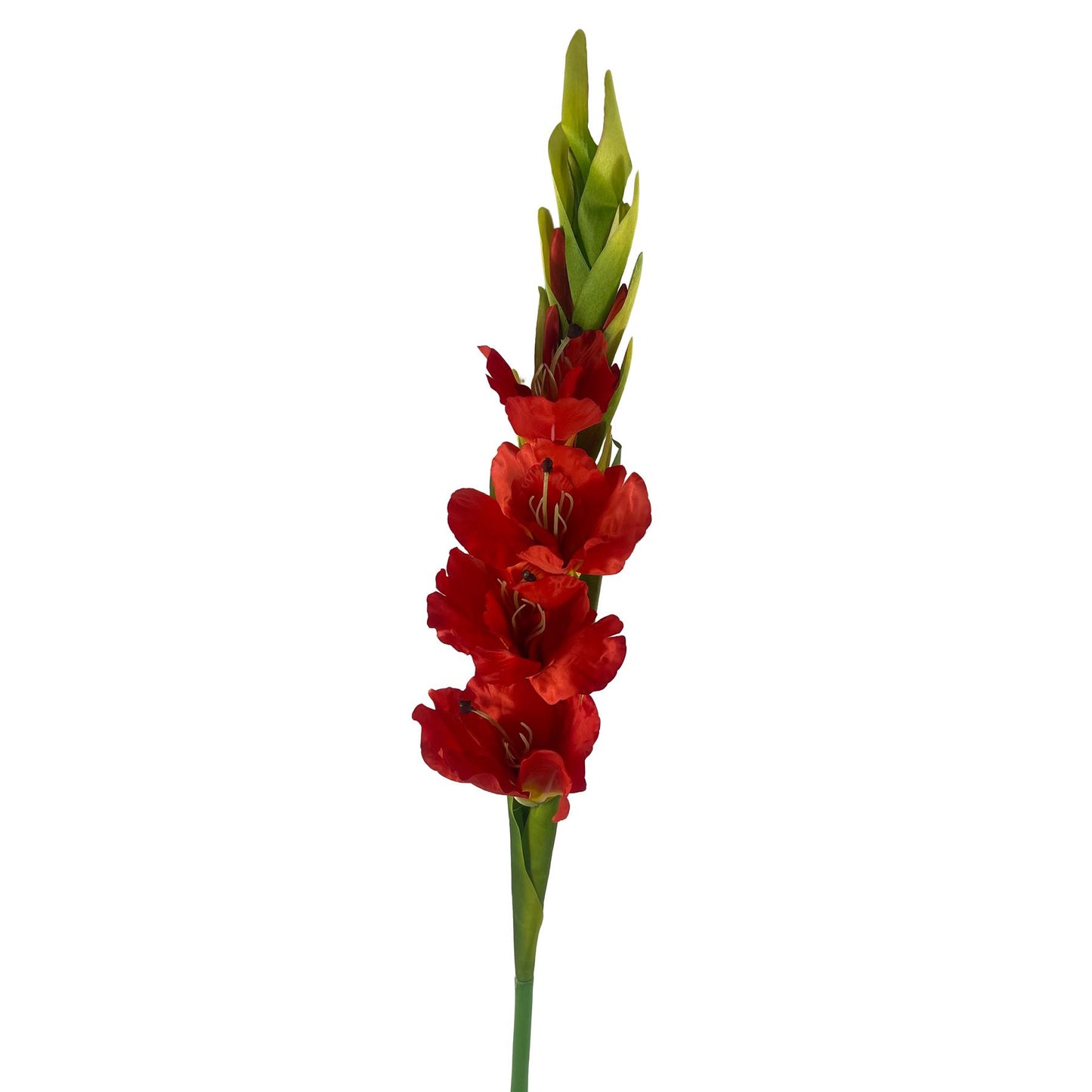 115cm Artificial Orange Gladioli Stem – image 4