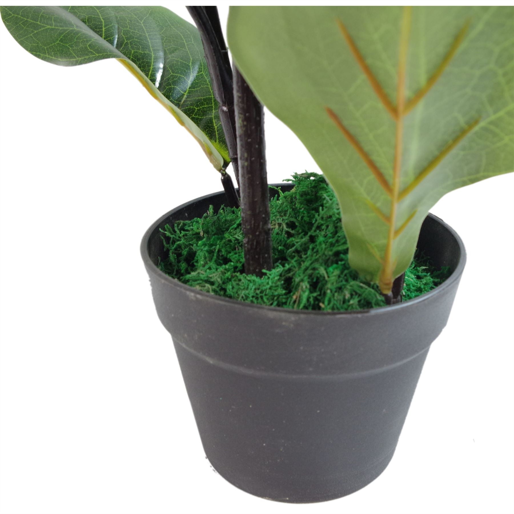 90cm Large Artificial Fiddle Fig Tree Ficus Lyrata Plant – image 4