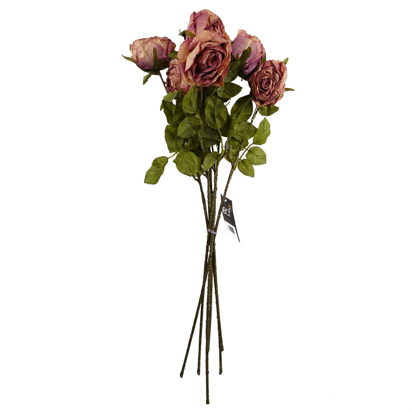 70cm Artificial Dark Pink Rose – image 5
