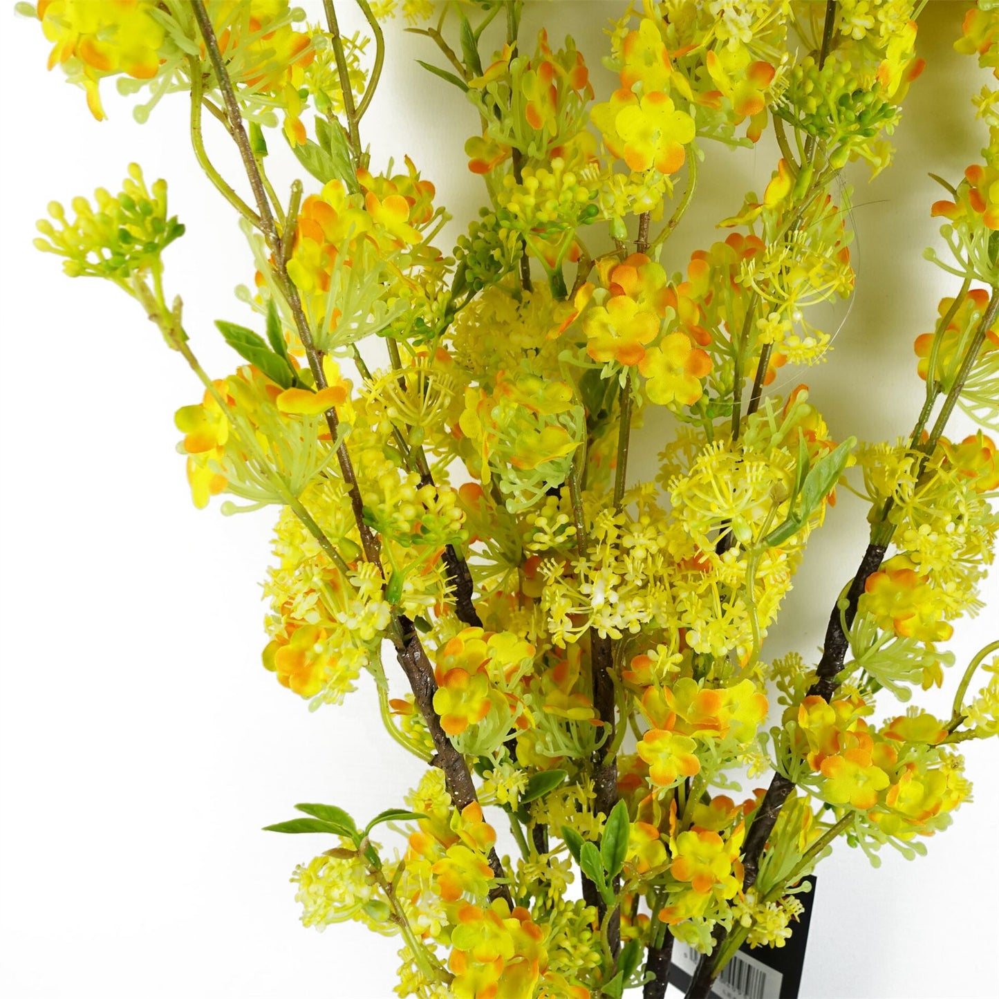 100cm Artificial Yellow Blossom Spray Stem – image 5