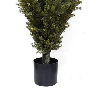 120cm Artificial Natural Look Cedar Cypress Tree – image 5