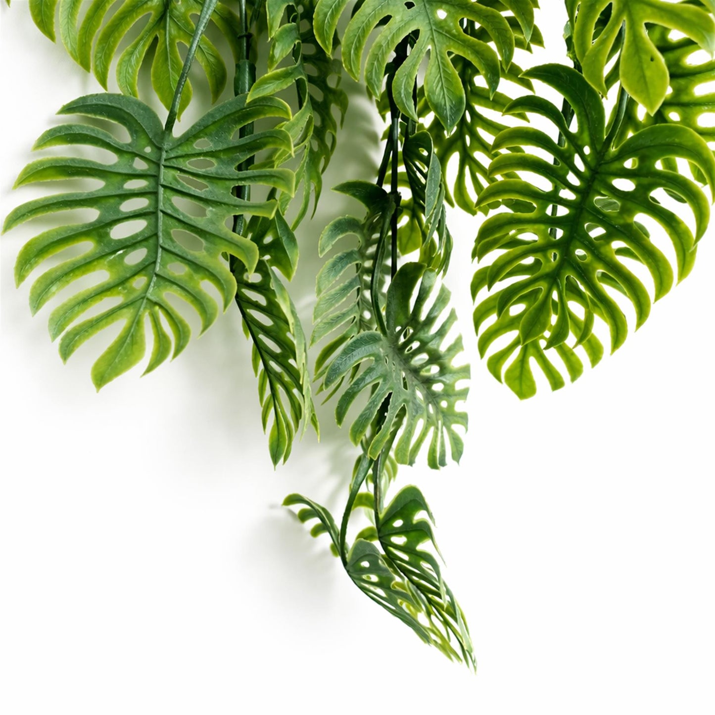80cm Artificial Trailing Tropical Monstera Plant Sage Green – image 4
