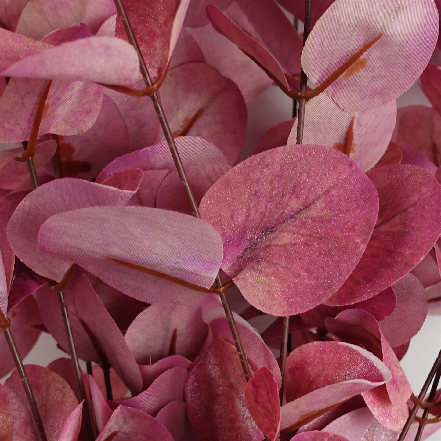 80cm Artificial Pink Eucalyptus Foliage Stem – image 3