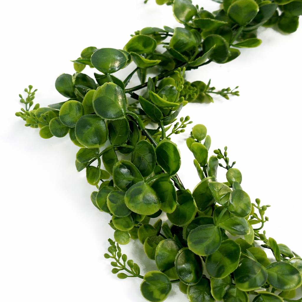 180cm Artificial Eucalyptus Style Green Garland Hanging Decoration – image 2