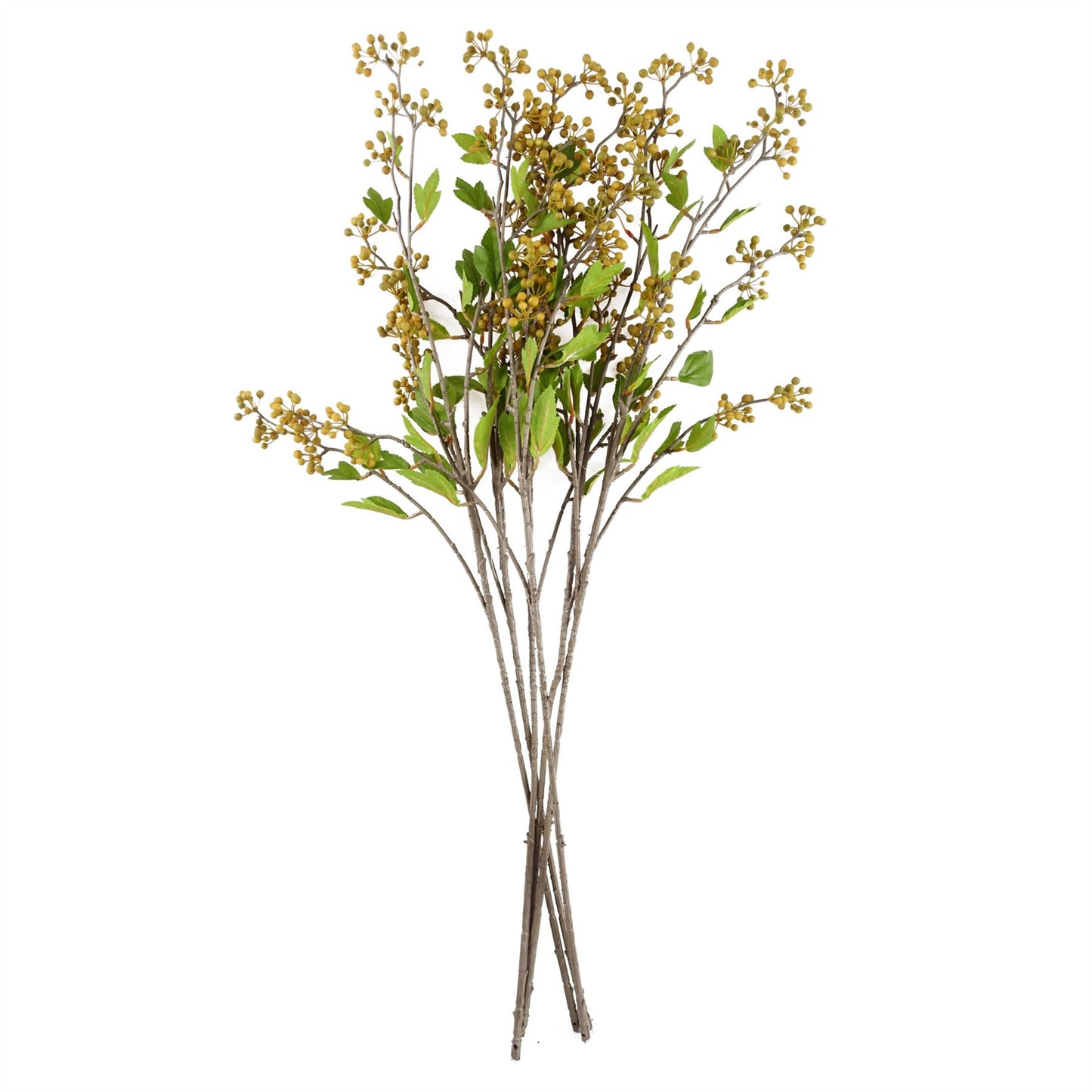 90cm Artificial Yellow Berry Stem – image 6