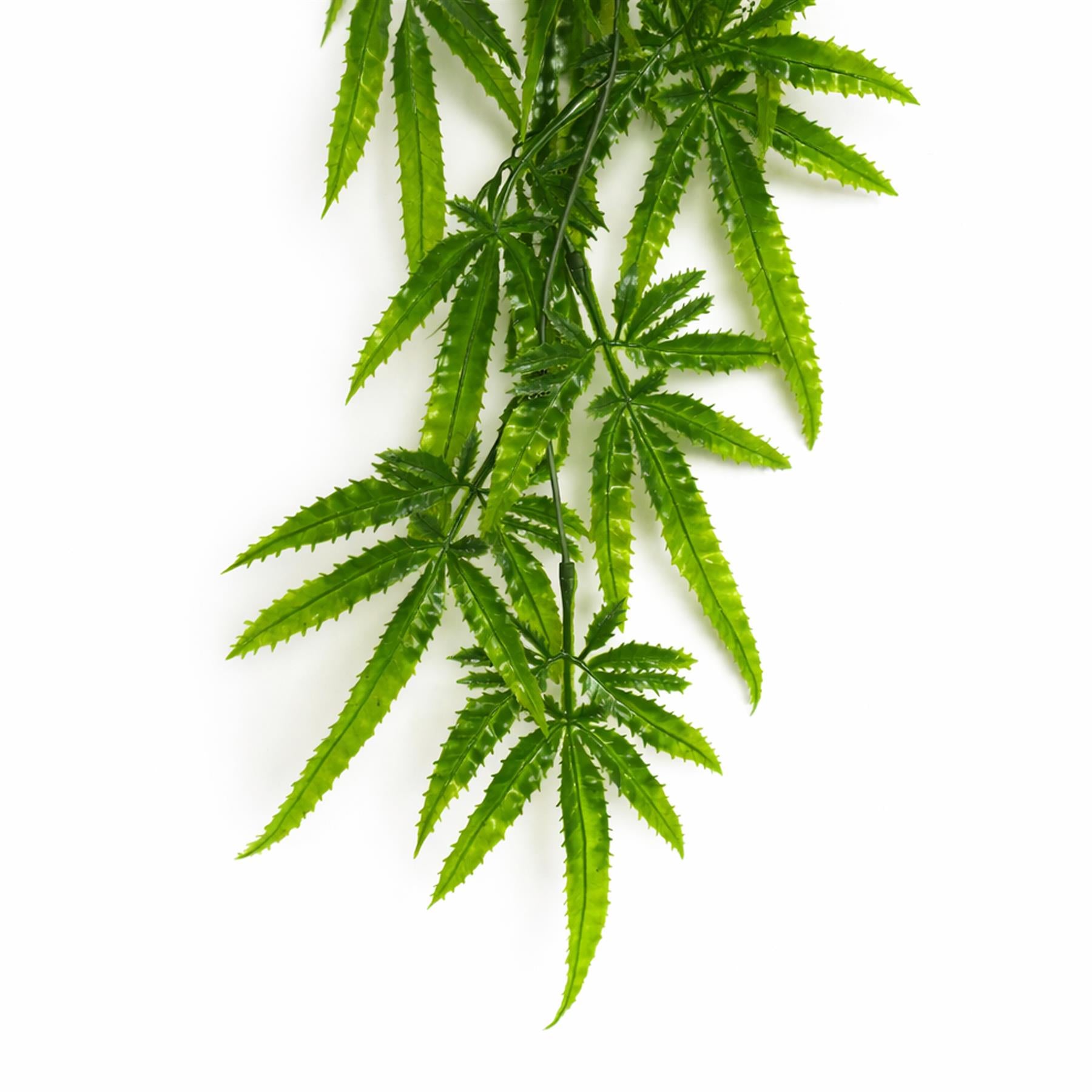 80cm Artificial Trailing Fern Leaf Plant Hanging Faux Greenery Vine – image 2