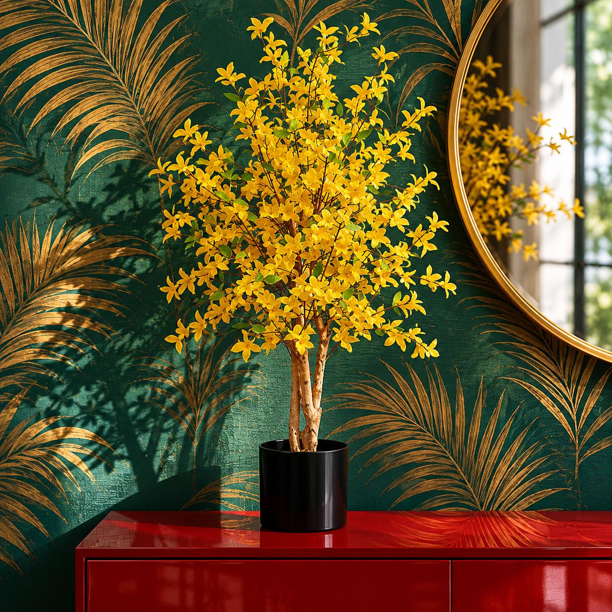 60cm Artificial Forsythia Tree – image 6