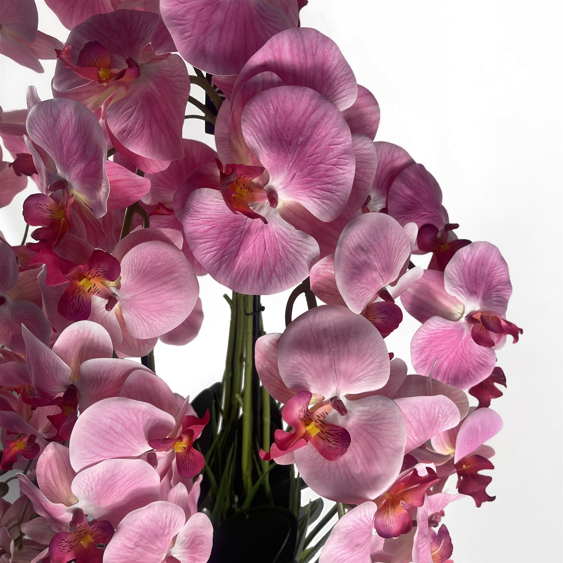 150cm Pink Orchid Potted Display Artificial – image 3