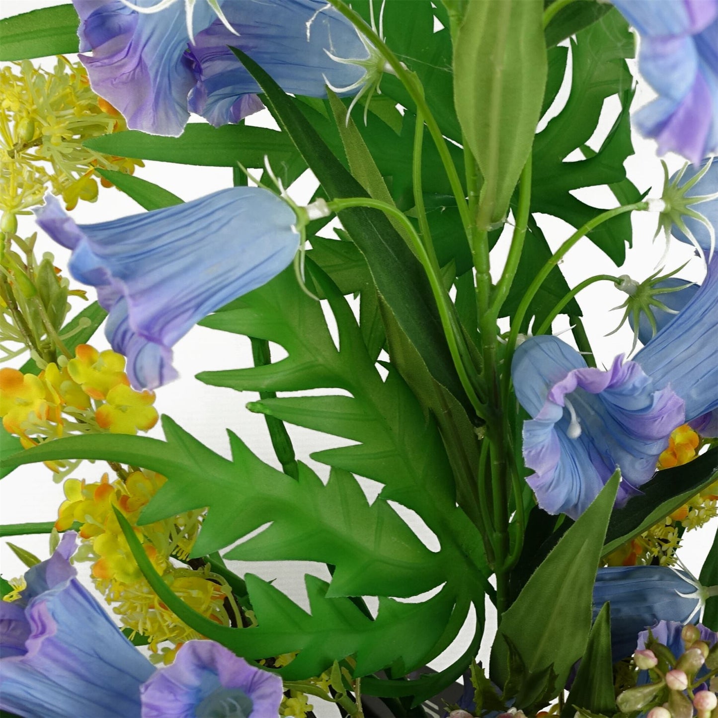 100cm Trumpet Artificial Flower Stem Blue – image 9