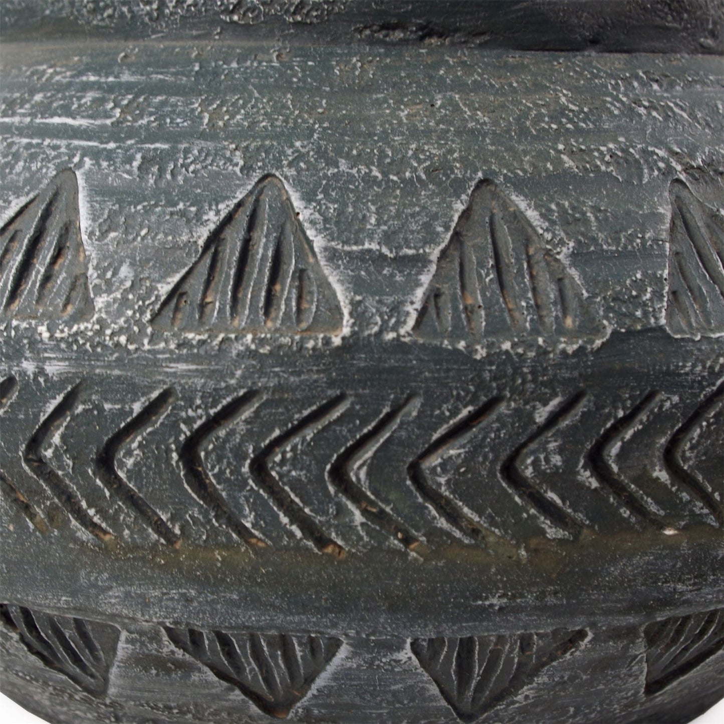 x 40cm Large Grey Gliese Triangle Planter 21cm – image 5
