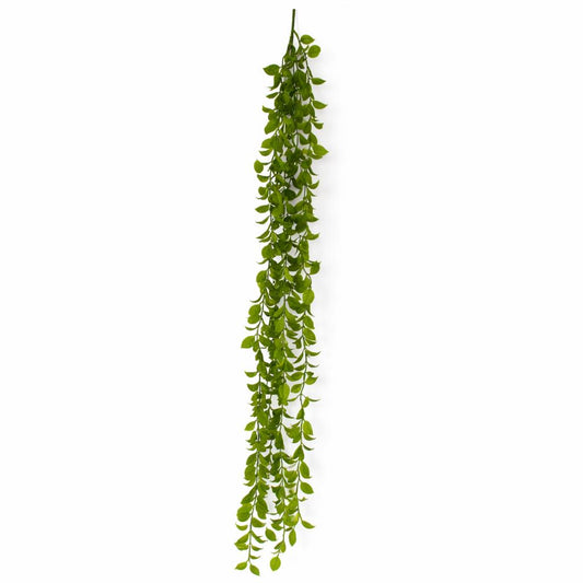 90cm Artificial Trailing Green Leaf Hanging Plant Faux Foliage Garland