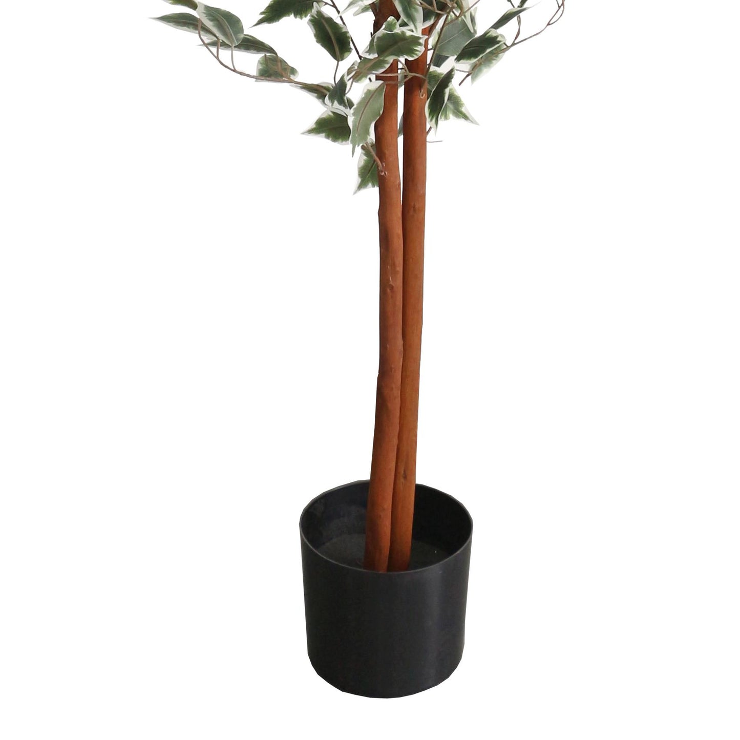 160cm Artificial Ficus with Natural Variegated Leaves – image 3