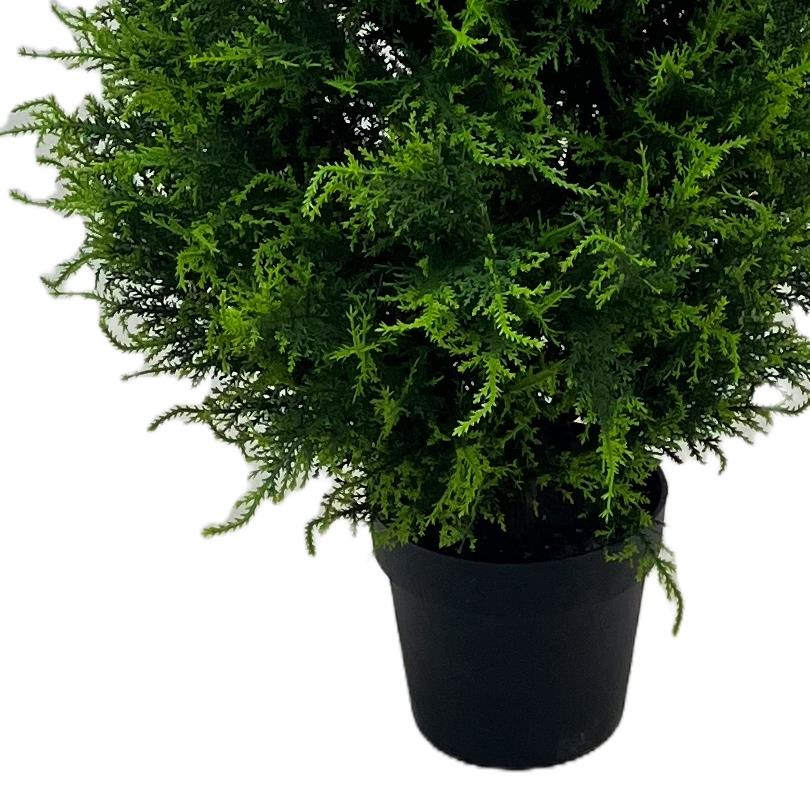 UV Resistant Outdoor 150cm Artificial Cypress Cedar Topiary Tree – image 3