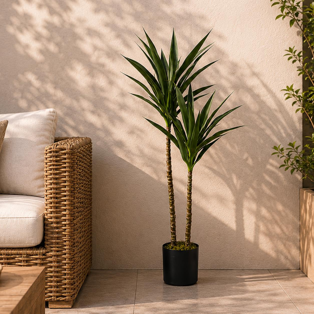 120cm Artificial Yucca Tree UV Resistant Outdoor – image 5