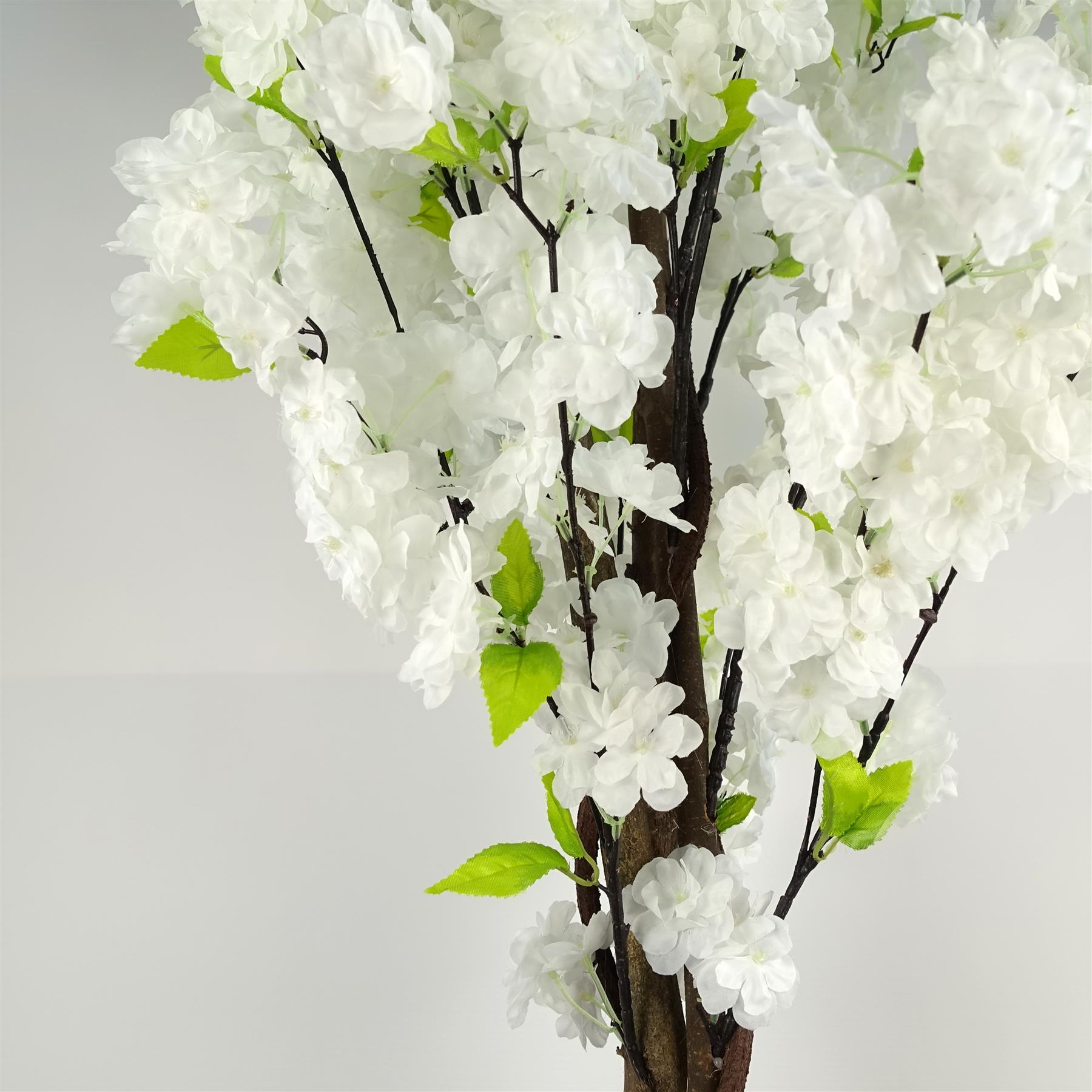 Artificial 150cm White Cherry Blossom Tree – image 3