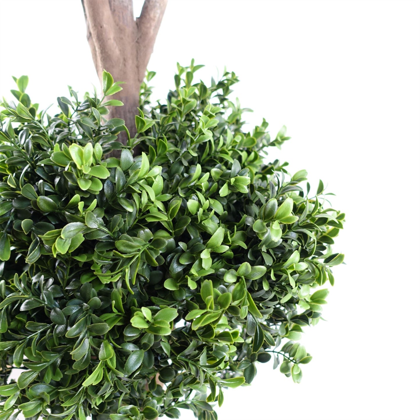 Artificial 120cm Buxus Triple Ball Tree UV Resistant Outdoor Topiary – image 3