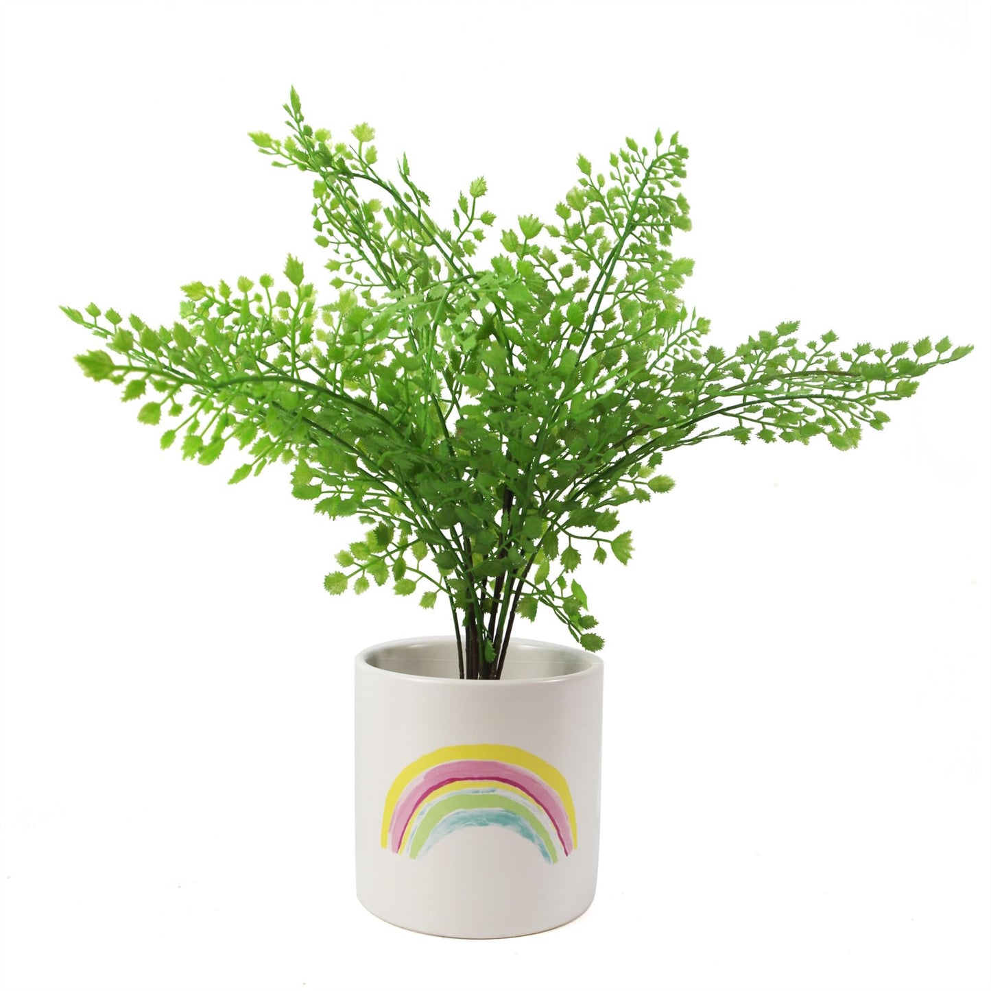 12cm Ceramic Rainbow Multicolour Ceramic Planter – image 3
