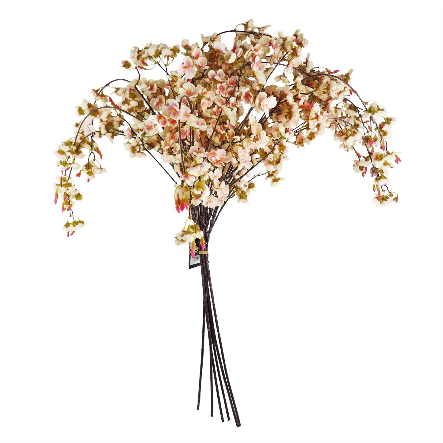 110cm Natural Pink Trailing Cherry Blossom Stem Artificial – image 6