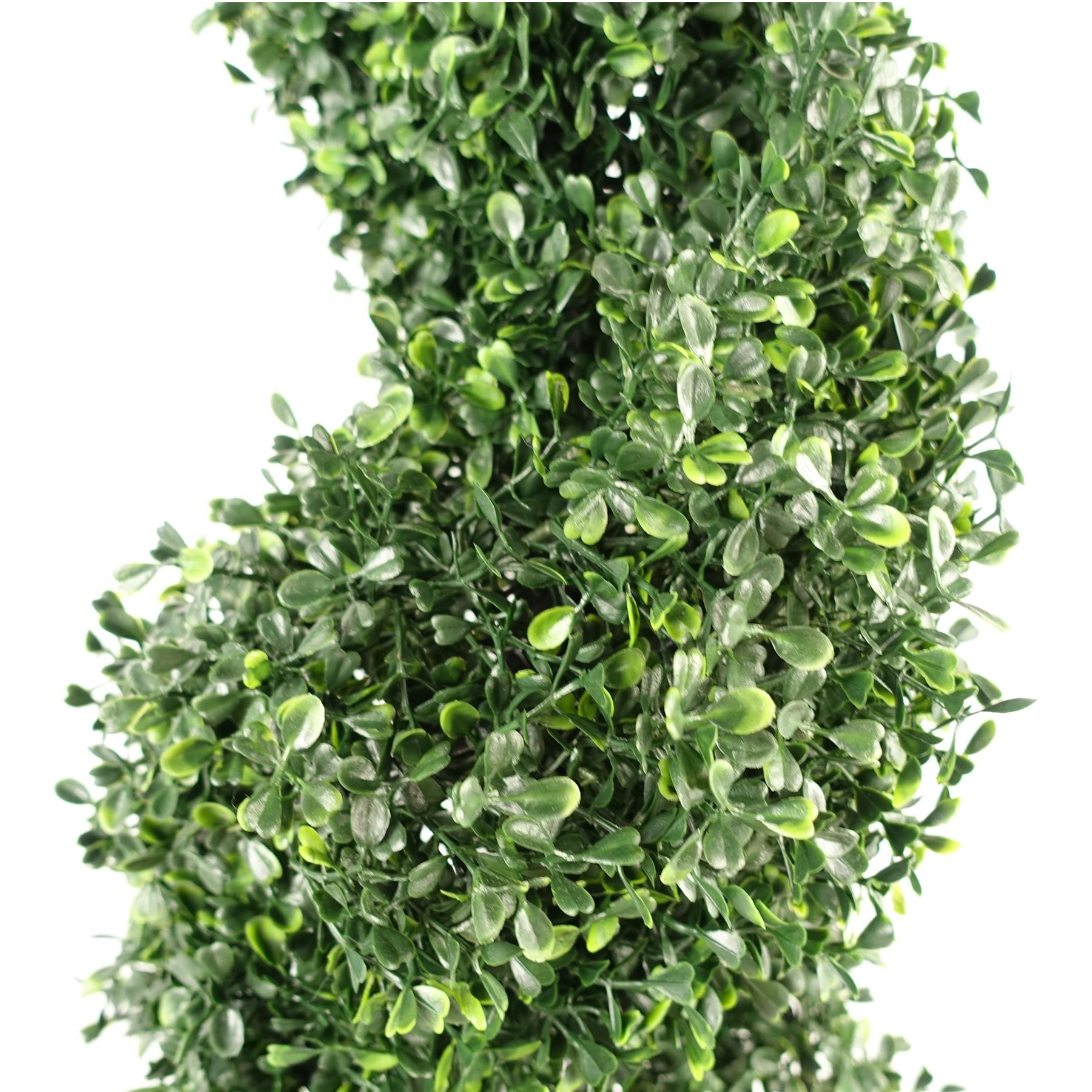 Artificial 120cm UV Resistant Boxwood Tree Spiral Topiary – image 2