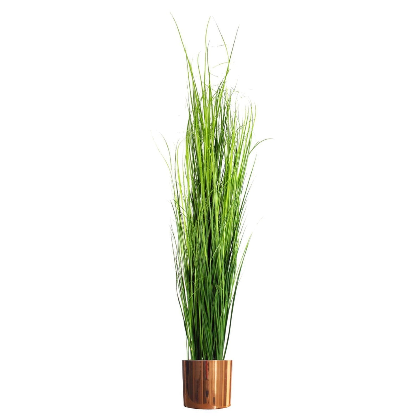 130cm Artificial Onion Grass Plant with Copper Metal Plater – image 2