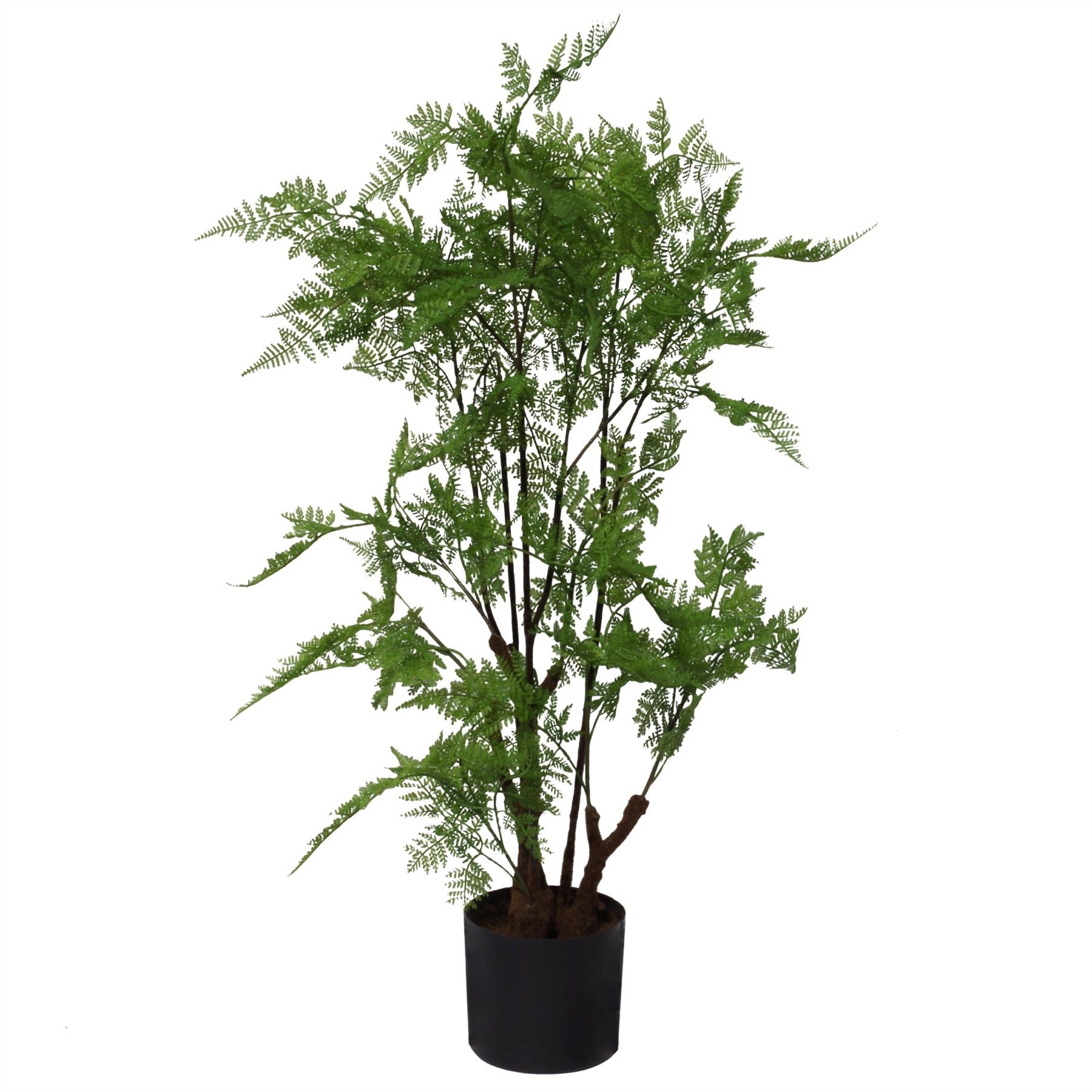 Artificial 90cm Natural Moss Base Fern Foliage Plant – image 2