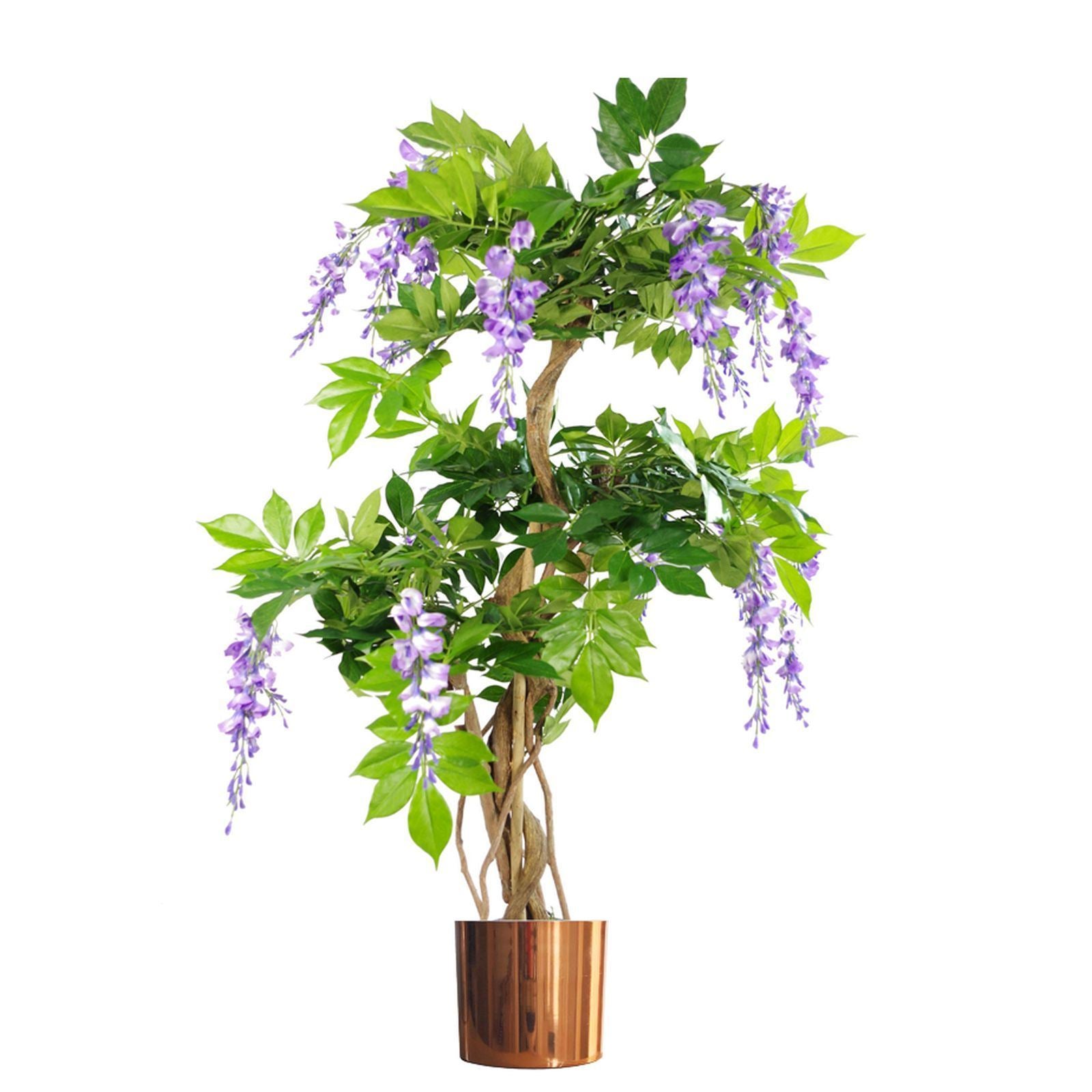 Leaf Planter Plant Pot with Polished Copper Finish 20 x 18cm – image 7