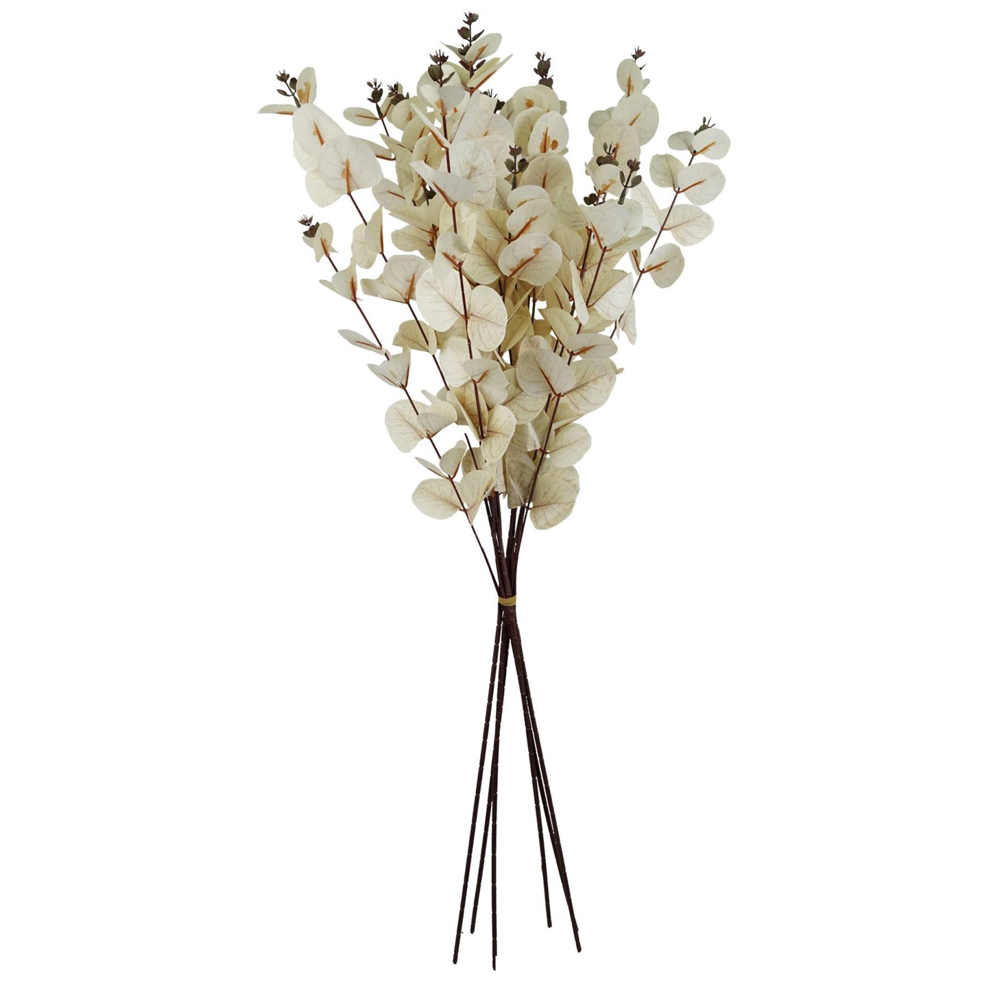 80cm Artificial White Eucalyptus Foliage Stem – image 6