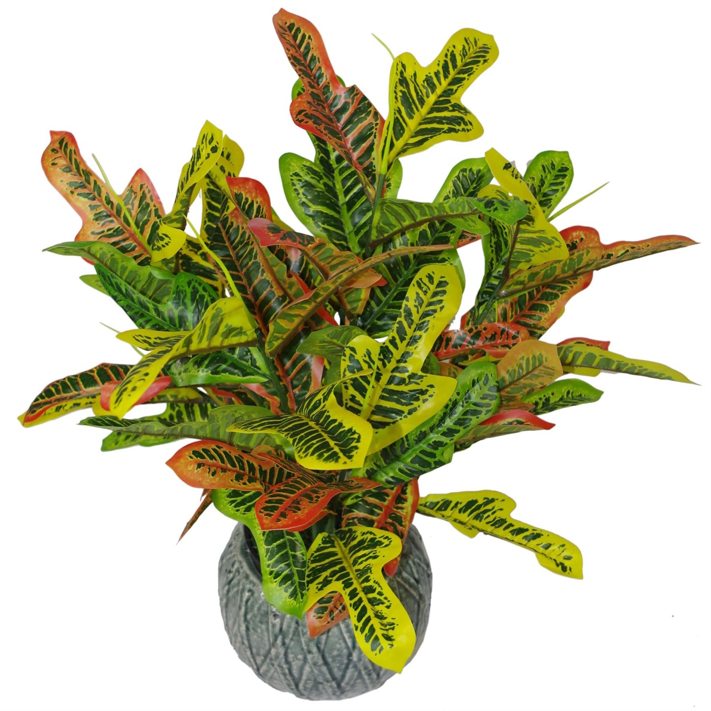 65cm Artificial Codiaeum Multicoloured Bright House Plant – image 2