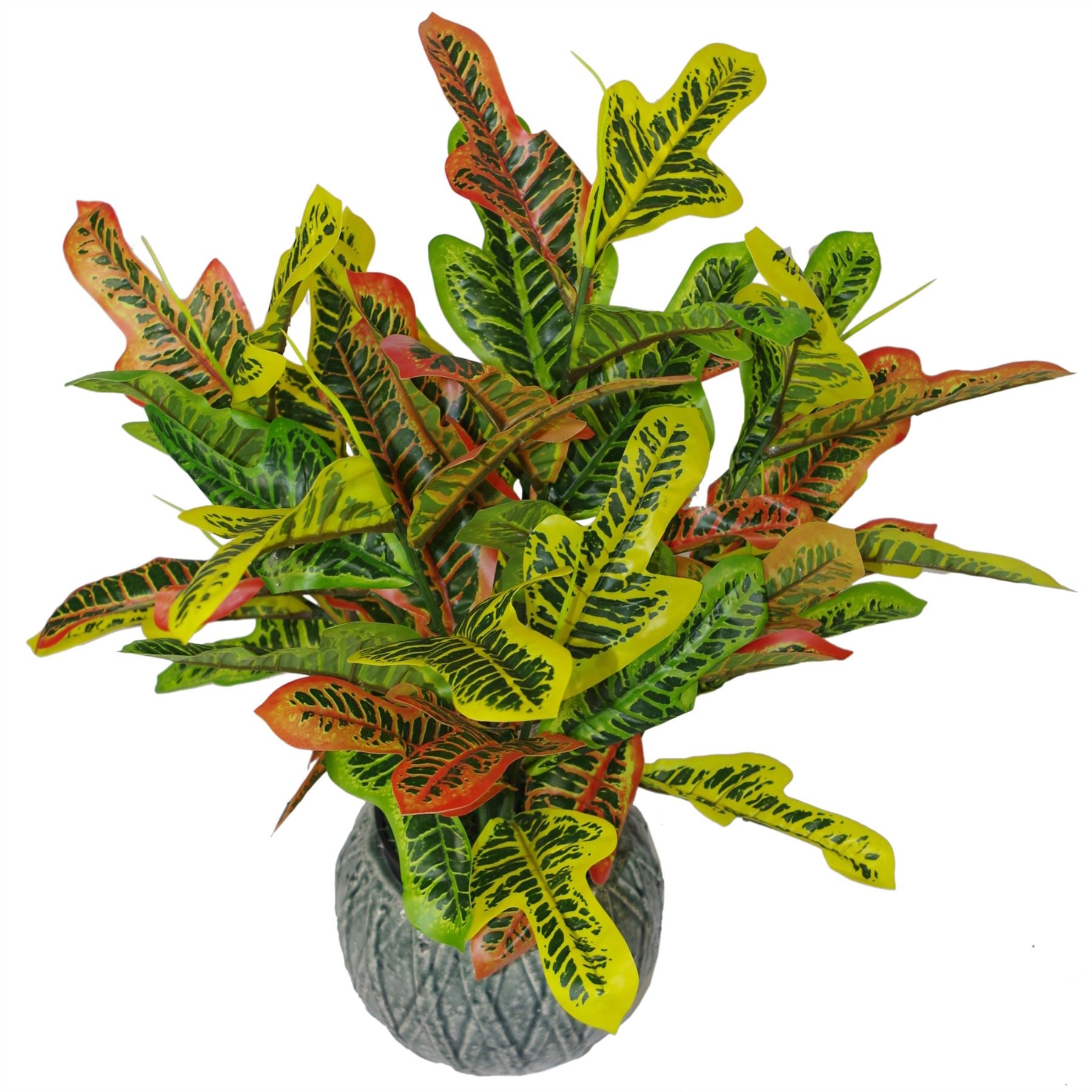 65cm Artificial Codiaeum Multicoloured Bright House Plant – image 2