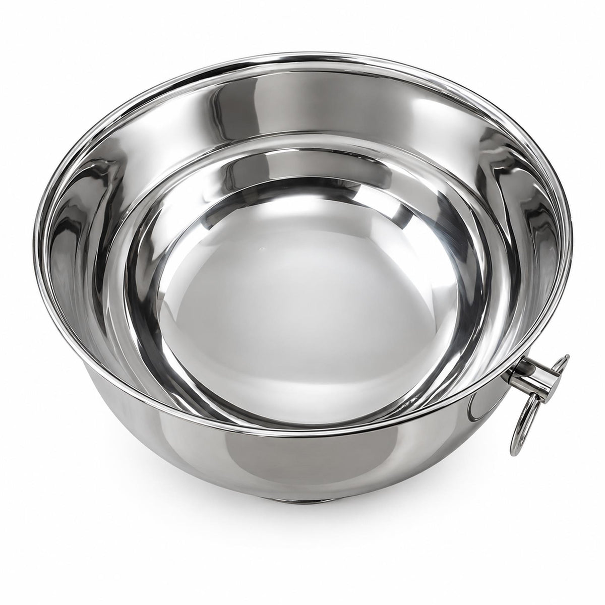 21cm Large Silver Champagne Bowl Metal Planter – image 3