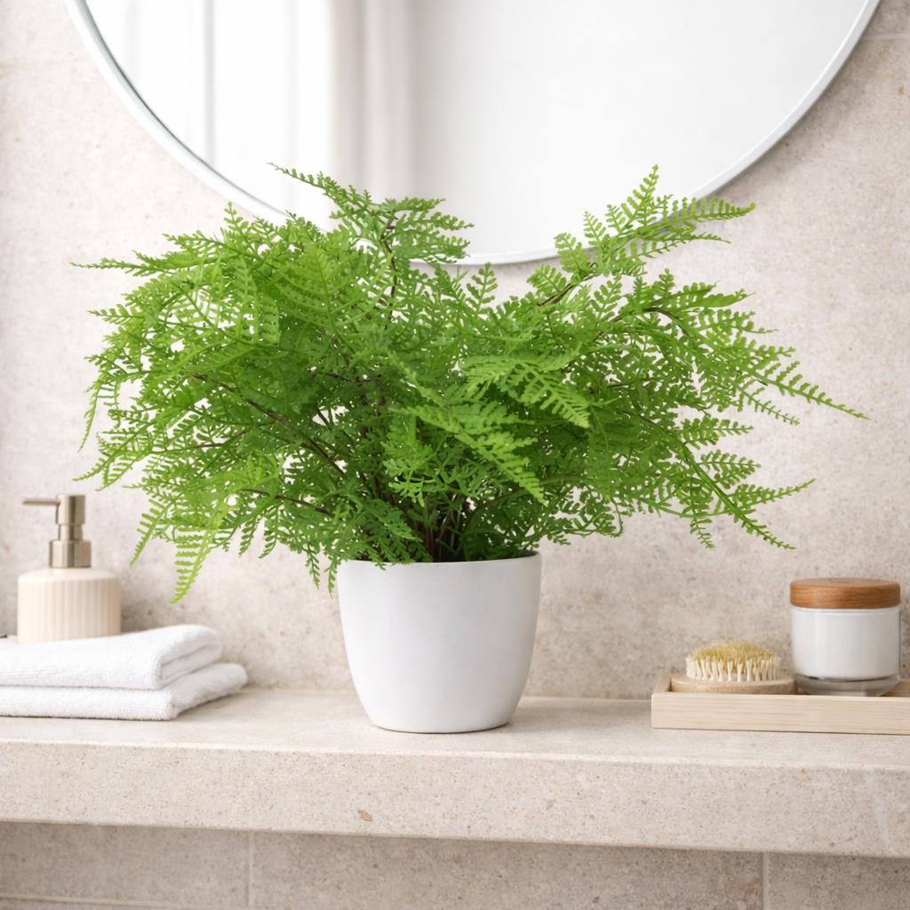 Faux 30cm Artificial Potted Lady Fern – image 3