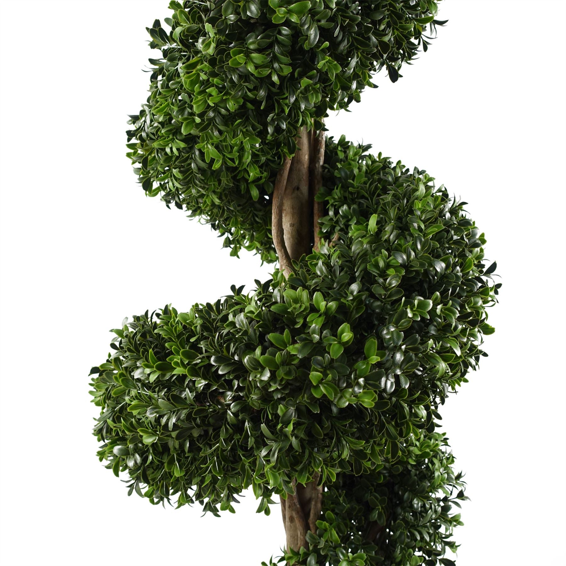 120cm Spiral Buxus Artificial Tree UV Resistant Outdoor Topiary – image 4
