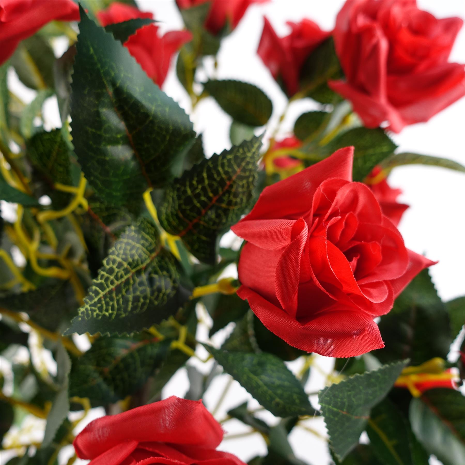 Artificial Red Rose Tree Wedding Twisted Vine Detail 90cm – image 3