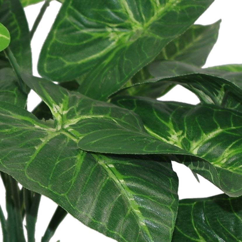 45cm Artificial Taro Plant 45cm Dark Taro – image 5