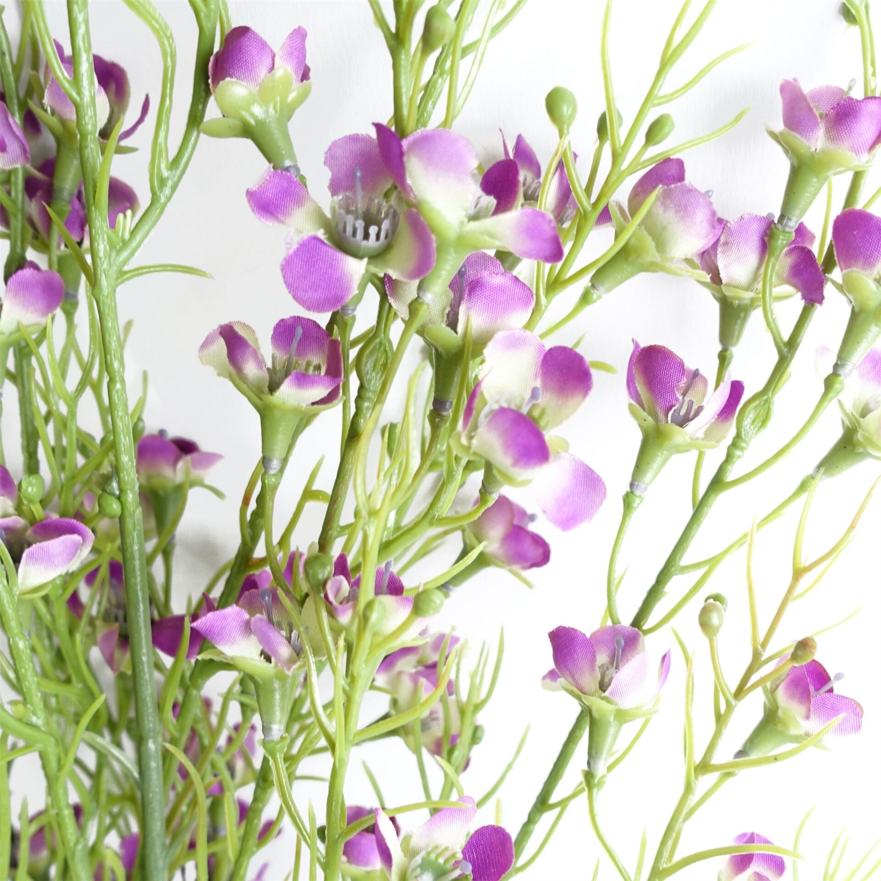 100cm Artificial Foliage with Small Flowers Purple – image 4