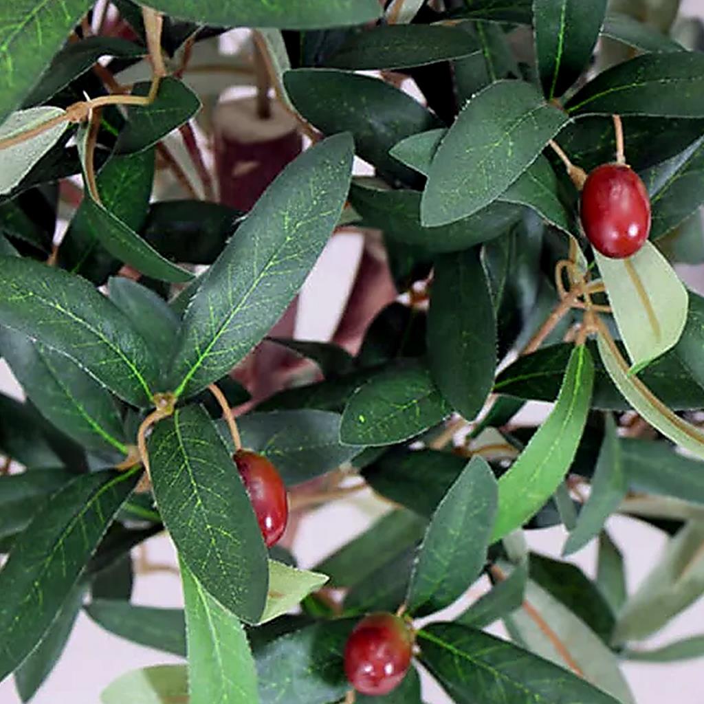 90cm Artificial Olive Bay Style Topiary Fruit Tree – image 3