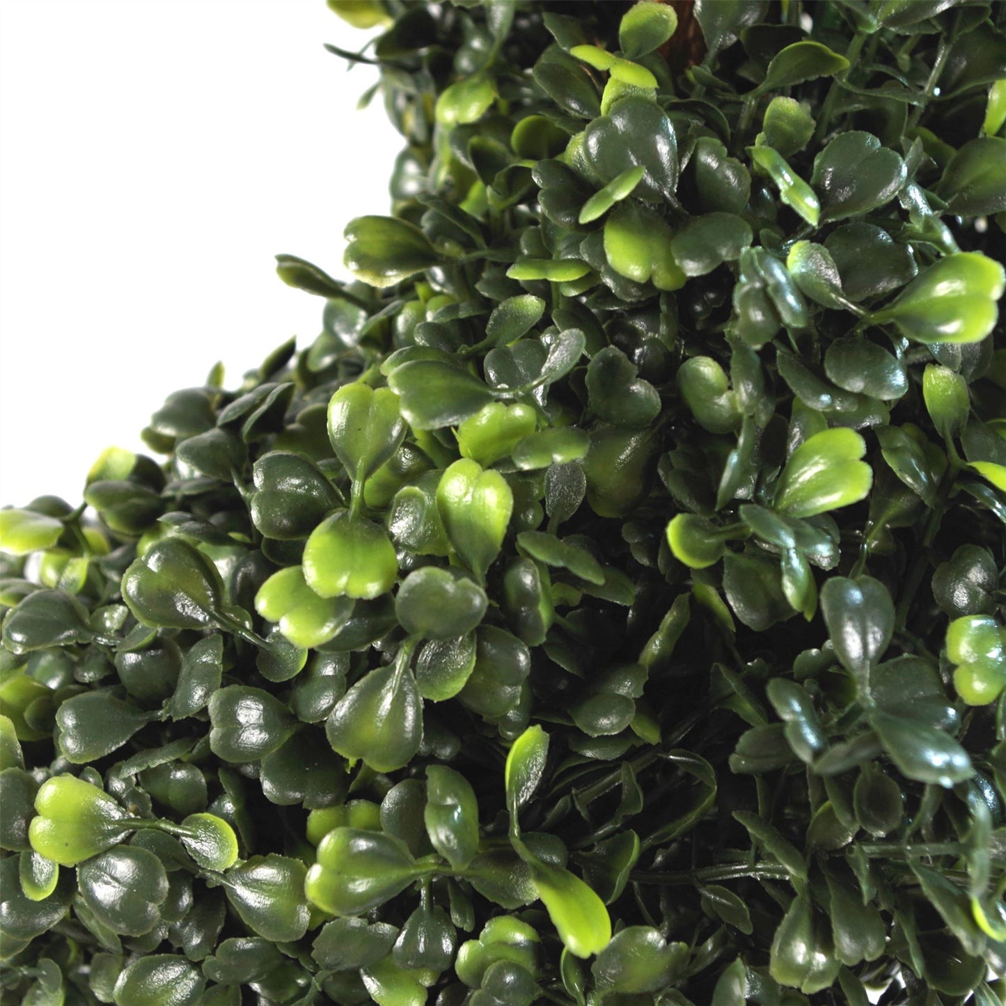 90cm Artificial Boxwood Tower Tree Topiary Spiral Metal Top – image 5