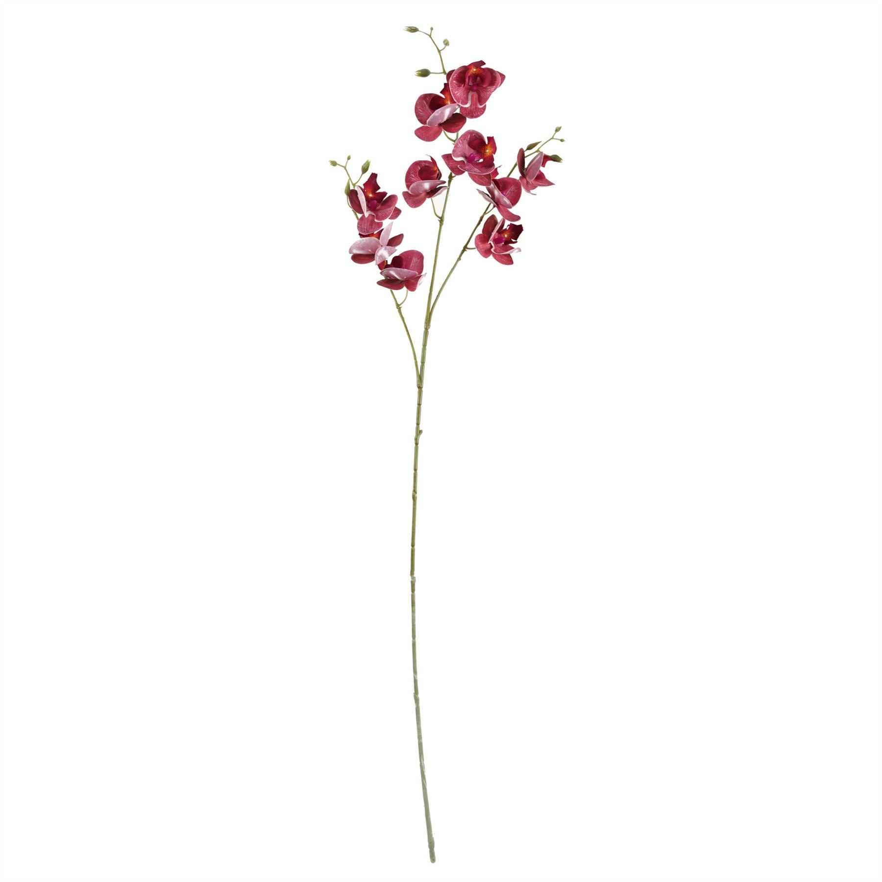 50cm Artificial Pretty Pink Dahlia Display Glass Vase – image 3
