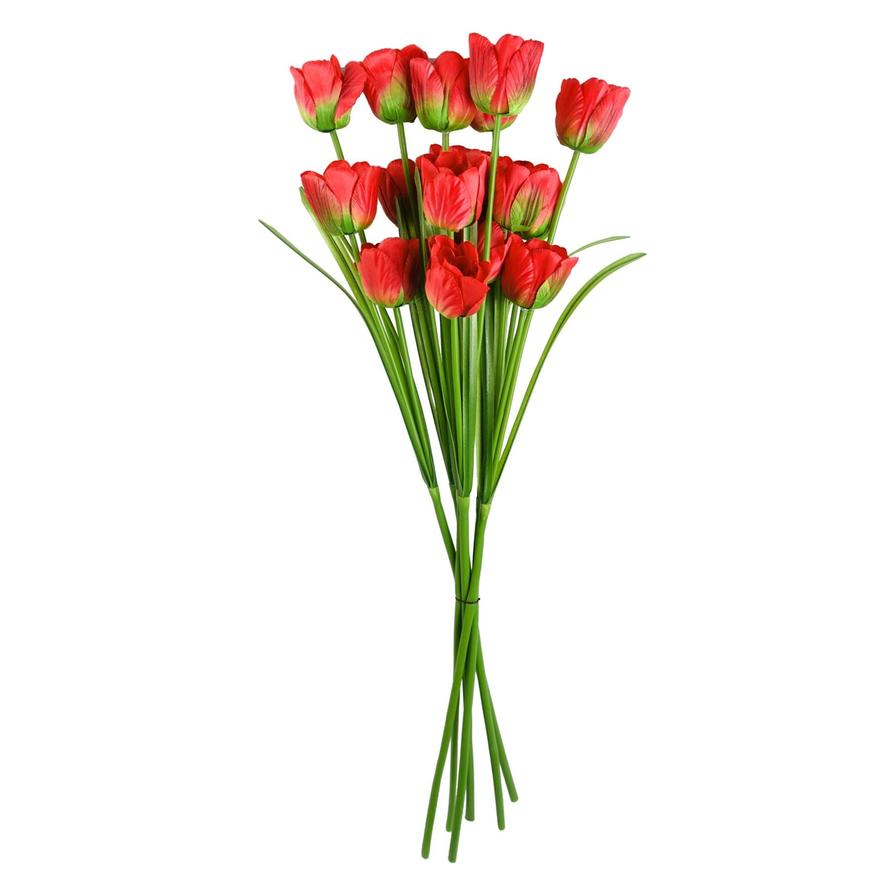 80cm Artificial Tulip Red Stem – image 4