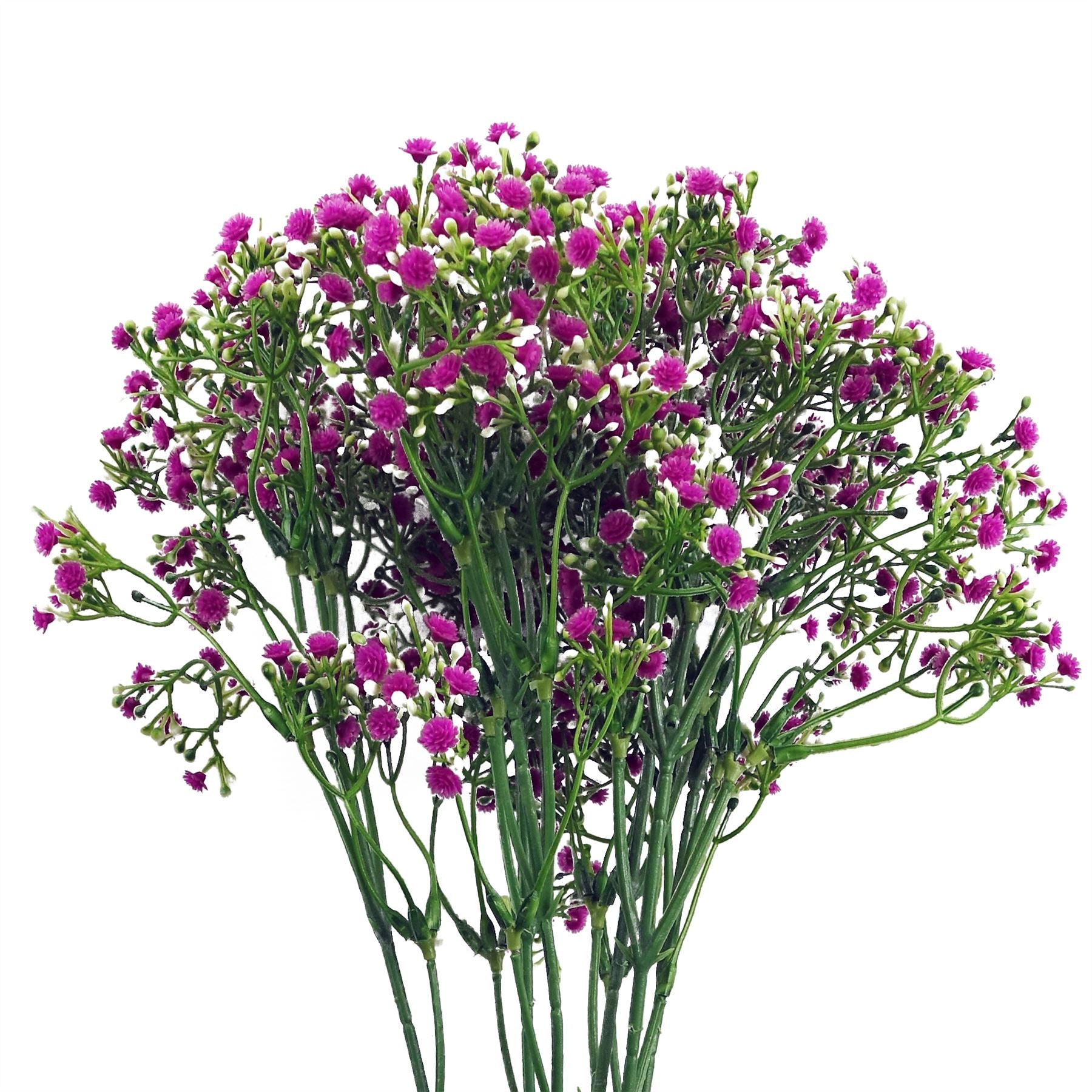 55cm Artificial Gypsophila Pink Stem – image 6