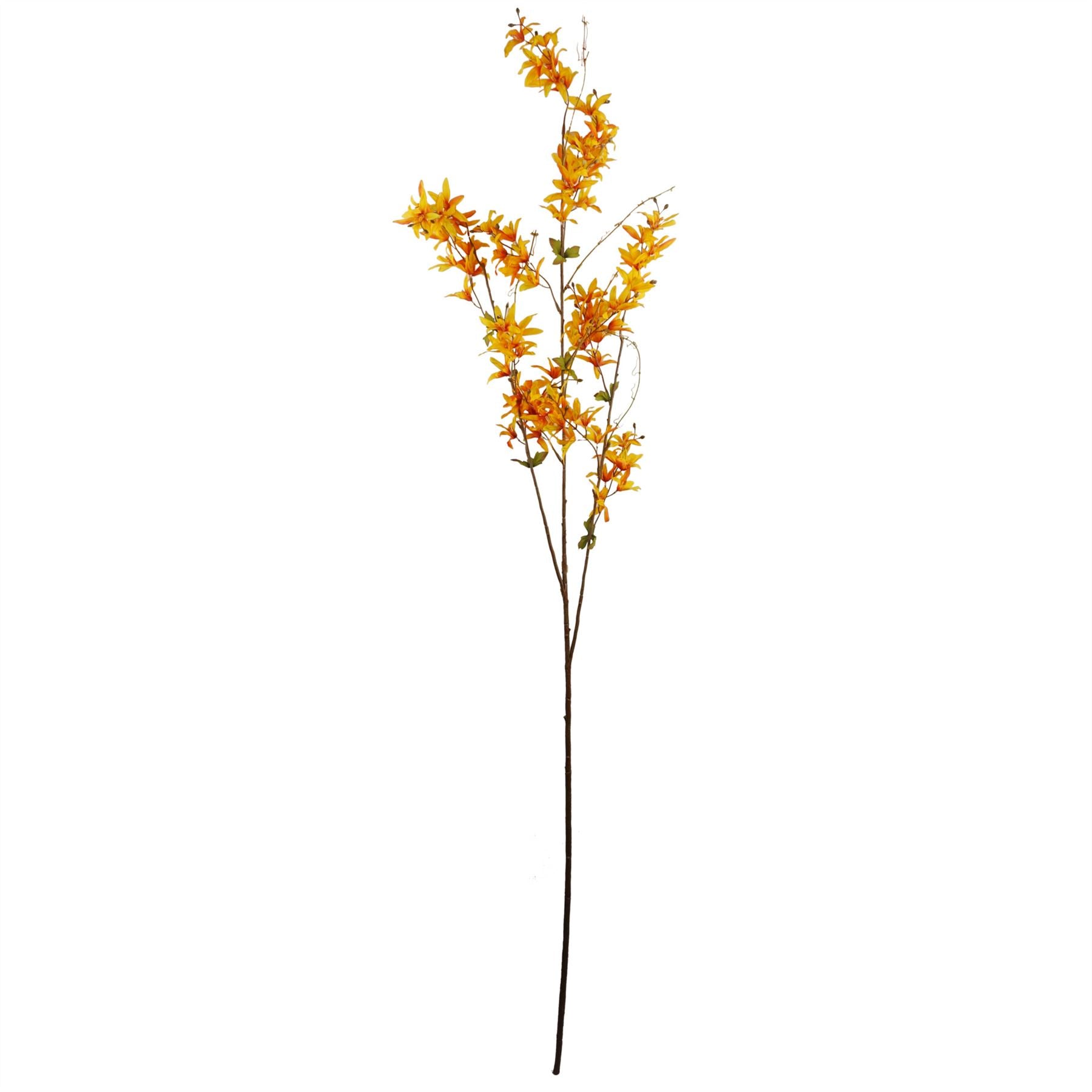 130cm Yellow Blossom Floral Spray Artificial – image 2