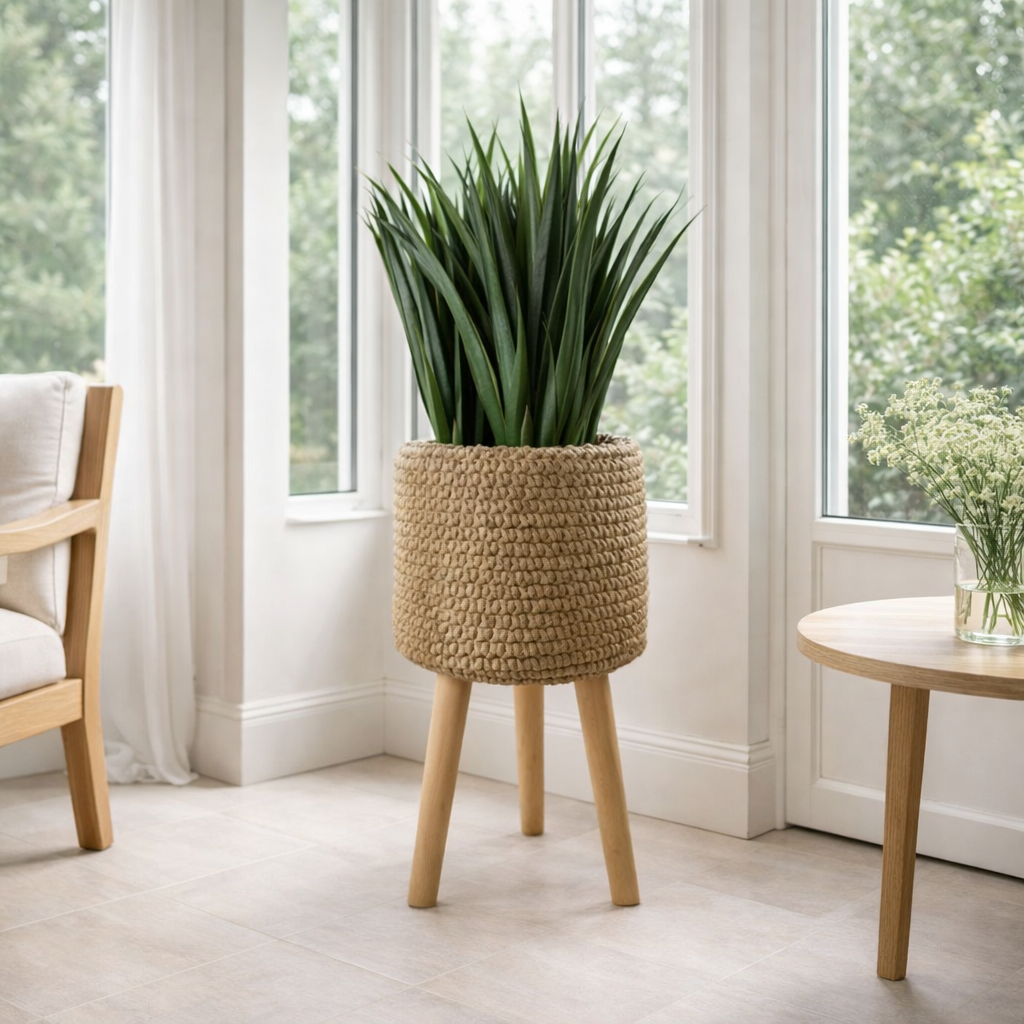 53cm x 32cm Seagrass Style Composite Large Planter – image 2